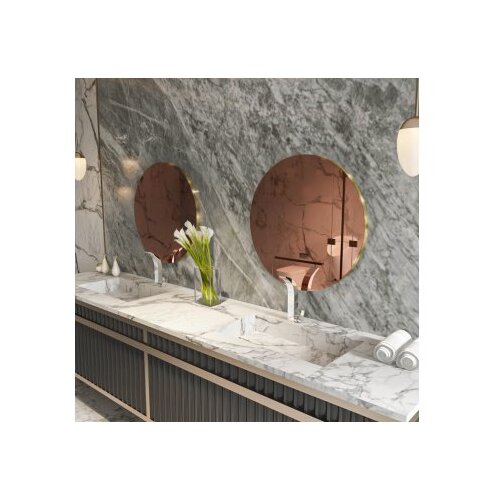 Hanah home Mirror Bronzano-zlatno Slike