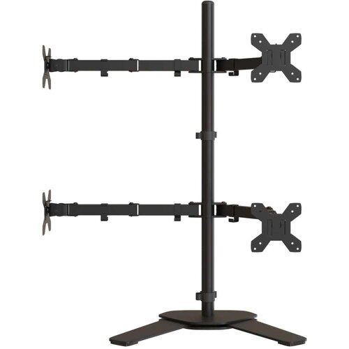  Nosač za monitor crni čelični VESA 75/100 mm Slike