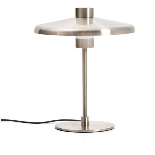 Kave Home Stolna lampa u srebrnoj boji s metalnim sjenilom (visina 32,5 cm) Nuvira &amp;ndash; Slike