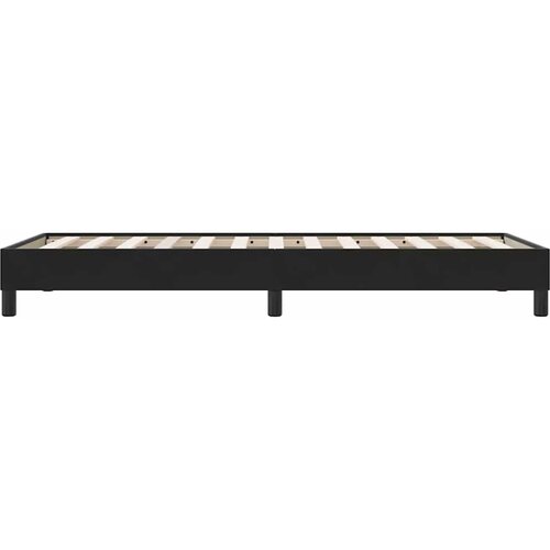 Box Spring krevet bez madraca crni 100x210 cm samt Slike