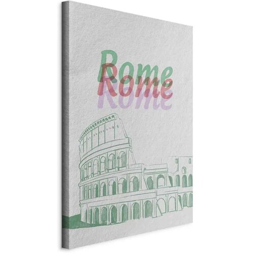  Slika - Rome in Watercolours (1 Part) Vertical 20x30 Standard Cene