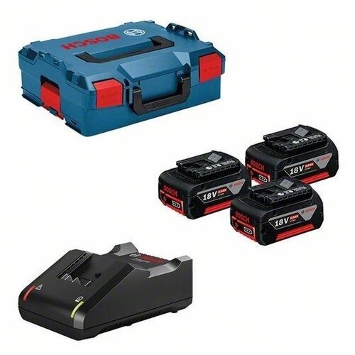 Bosch početni set 3xGBA+GAL 18V-40 (18 v, 3 baterije, 5 ah) Cijene