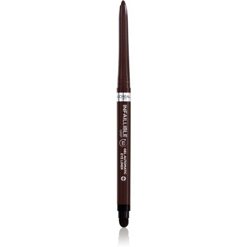 L&amp;acute;Or&amp;eacute;al Paris Infaillible Gel Automatic Liner samodejni svinčnik za oči odtenek Brown 1 kos Slike