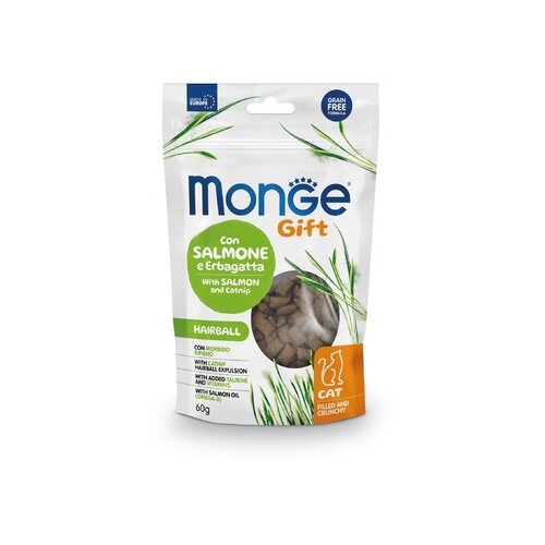 Monge poslastica za mačke, losos sa macinom travom, 60g Cene