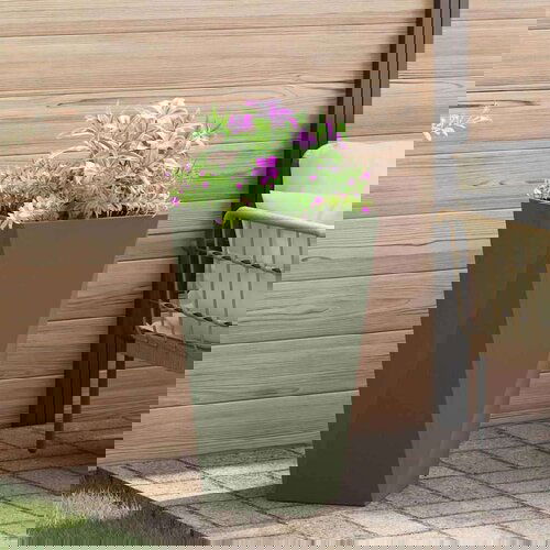  Sadilica Maslinasto zelena 40 x 40 x 75 cm Čelik Cijene