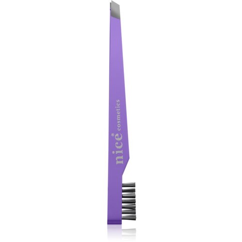 Diva &amp;amp; Nice Cosmetics Accessories kosa pinceta sa četkicom Purple 1 kom Slike