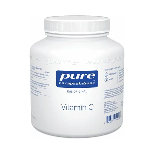 pure encapsulations vitamin C - 250 kapsul