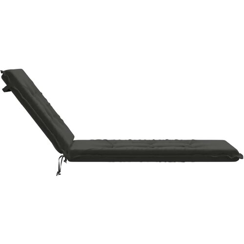  Jastučić za ležaljku GEMERT 100% poliester Antracit - Antracit 190 x 60 x 9 cm Poliester Slike
