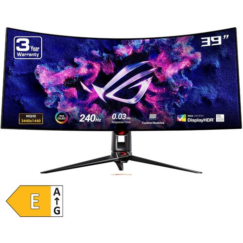 Asus 39 inča ROG Swift OLED PG39WCDM zakrivljeni monitor Cene
