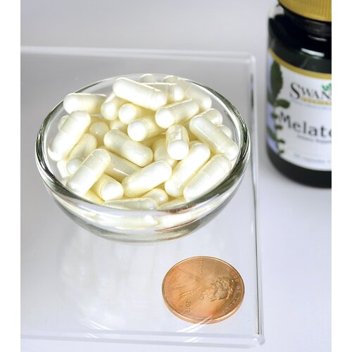 Swanson melatonin, 3 mg, 60 kapsula &amp;ndash; podr&amp;scaron;ka zdravom snu Slike