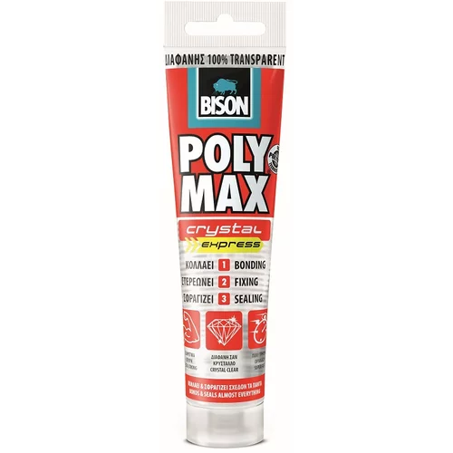 Bison poly max montažno ljepilo (115 g, tuba)