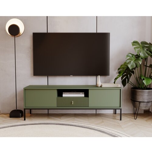  TV komoda SUE zelena/crna Slike
