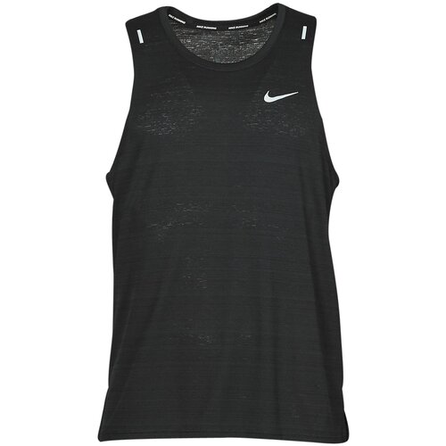 Nike M NK DF MILER TANK, muška majica za trčanje, crna CU5982 Slike