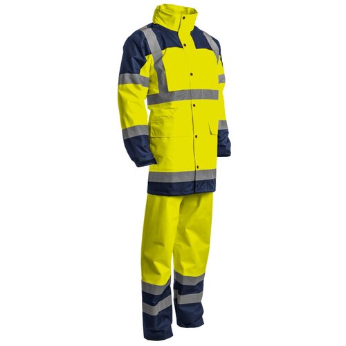  Signalizirajuće Hi-viz kišno odijelo HYDRA žuto-plavo Cene