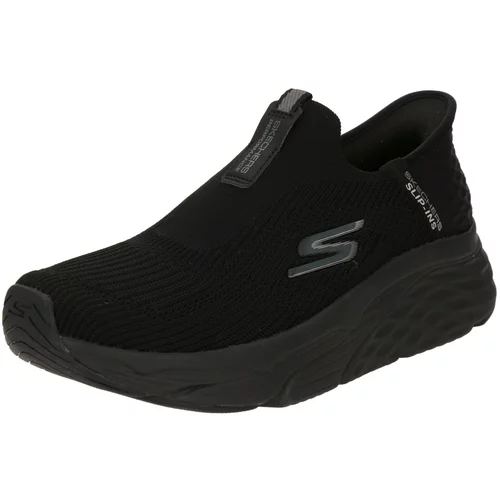 Skechers Sportske cipele 'MAX CUSHIONING ELITE - ADVANTAGEOUS' tamo siva / crna