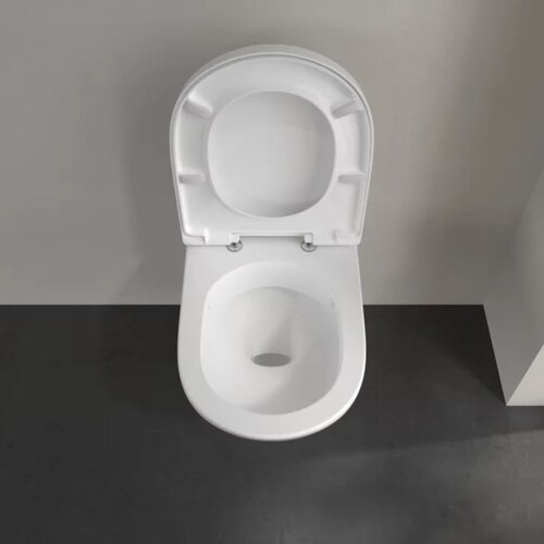 Villeroy Boch 5660R0T2 O.novo CeramicPlus viseča brezrobna WC &amp;scaron;koljka Slike