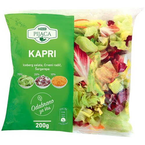 Maxi pijaca Salata Kapri 200g Cene