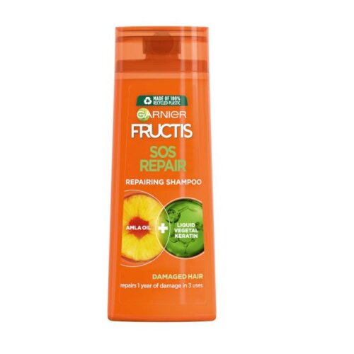 Garnier Fructis &amp;scaron;ampon za po&amp;scaron;kodovane lase - Sos Repair Shampoo (400ml) Slike