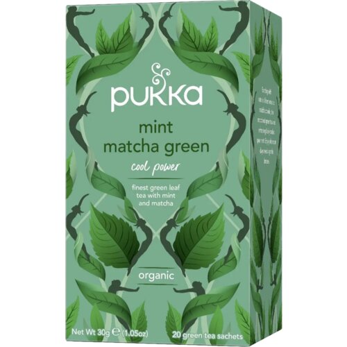 Pukka Organski zeleni čaj s mentom i matchom - 20 vrećica čaja Cijene