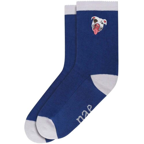 Nae Vegan Shoes Nogavice Doggie Sock Modra Cene