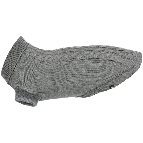 Trixie pulover za pse Kenton M 50cm sivi 680017 Slike