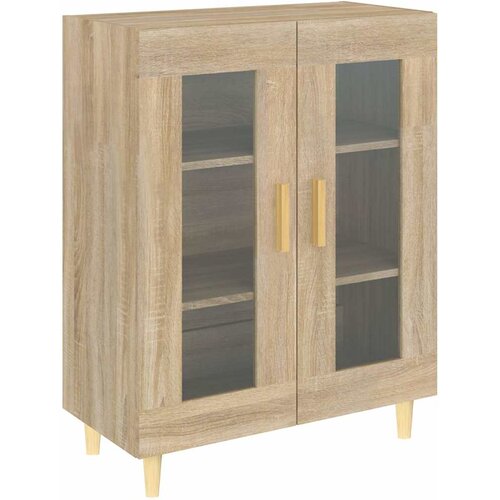  Komoda boja hrasta sonome 69,5x34x90 cm od konstruiranog drva Slike