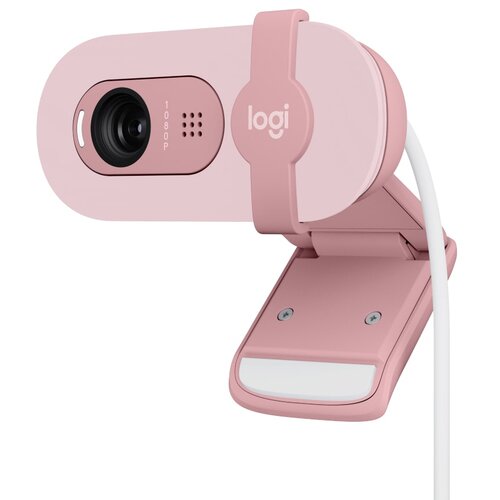 Logitech brio 100 full hd usb webcam roza Cene
