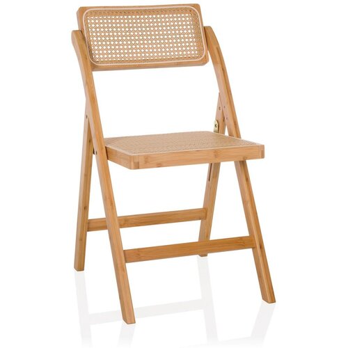 Gardenson Zložljiv Stol Tudela Bamboo, Rjava Slike