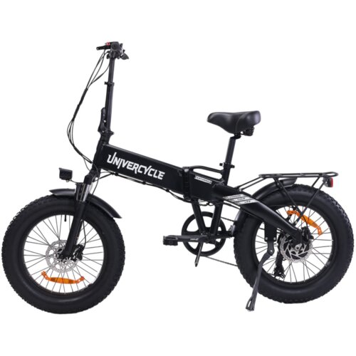 UNIVERCYCLE B1 Zložljivo električno kolo, 48 V 12,5 Ah odstranljiva baterija, 20-palčno debelo kolo, črna, (5000255703) Slike