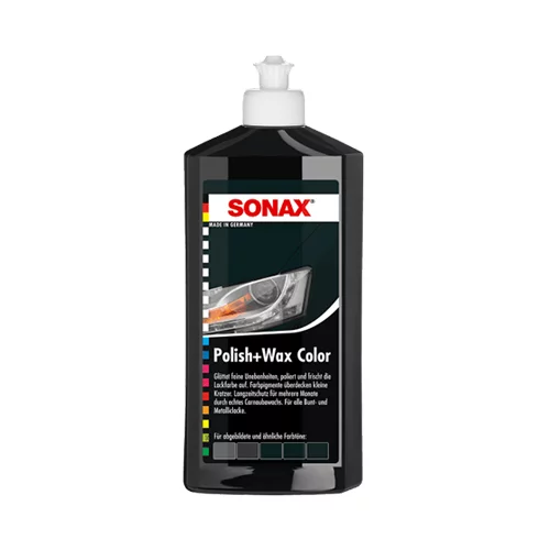 Sonax Sredstvo za poliranje automobila s voskom (250 ml, Crne boje)