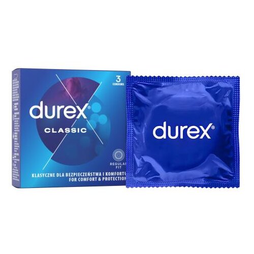 Durex Classic kondomi 1 pakiranje za mo&amp;scaron;ke Slike