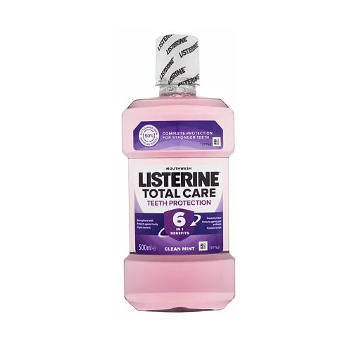 Listerine Total Care Teeth Protection Mouthwash 6 in 1 ustna vodica 500 ml unisex