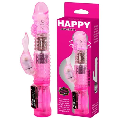Baile 2024 Vibrator Rabbit Baile Happy Angel Pink Slike