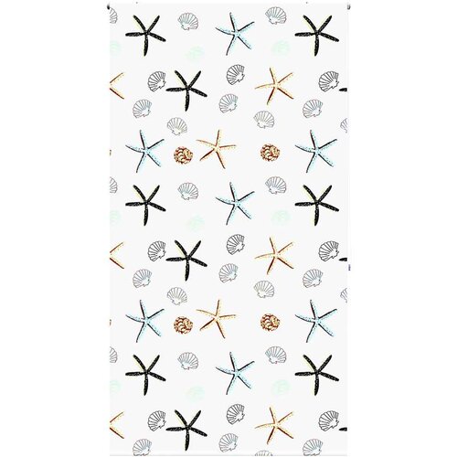 VidaXL Rolo zavesa za prho 130x240 cm &amp;scaron;irina tkanine 126 cm Slike