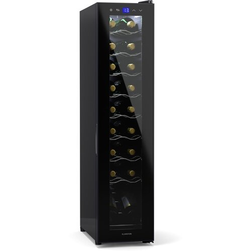 Klarstein Shiraz 18 Slim Uno, hladnjak za vino, 18 boca, 5 - 18 °C, kontrola na dodir Cijene