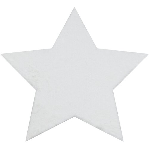 RugsX Preproge Sodobna pralna preproga SHAPE 3148 Zvezda shaggy 80x80 cm Bež Cene