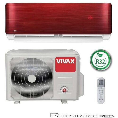 Vivax cool, klima uređaji, ACP-12CH35AERI+ R32 crvena Cene