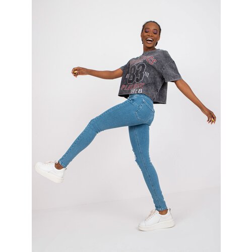 RUE PARIS Trousers jeans-RO-SP-PNT-2307.41X-blue Cijene