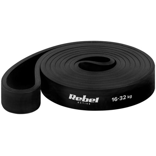 Rebel ACTIVE TPE fitnes elastična traka za vežbanje crna 16-32kg RBA-3001-3 Cene