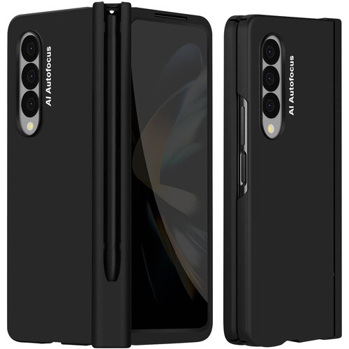 AVIZAR Ovitek za Samsung Galaxy Z Fold 4 spredaj zadaj Celotno ohi&scaron;je s pisalom in za&scaron;cito zaslona - crn, (20640414) Cene