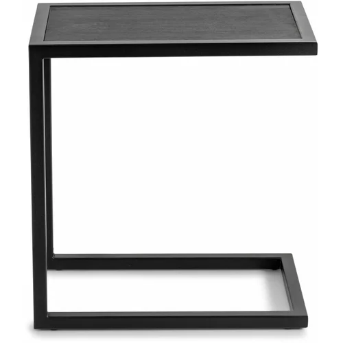 Spinder Design Pomoćni stol s hrastovom pločom stola 50x30 cm Daniël –