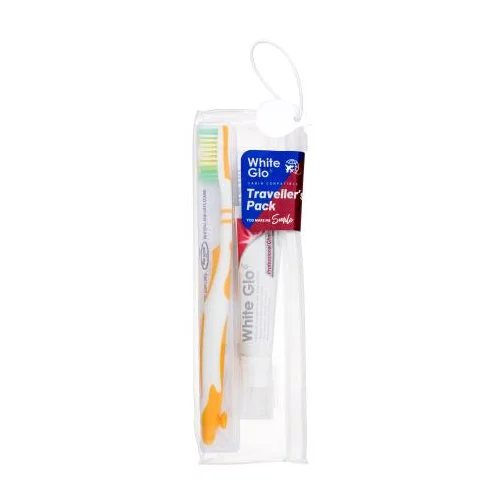 White Glo Professional Choice Traveler's Pack Set pasta za zube 24 g + četkica za zube 1 kom + međuzubna četkica 8 kom
