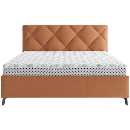 Boxxx OBLAZINJENA POSTELJA 160 cm x 200 cm , tekstil opečnato rjava Slike