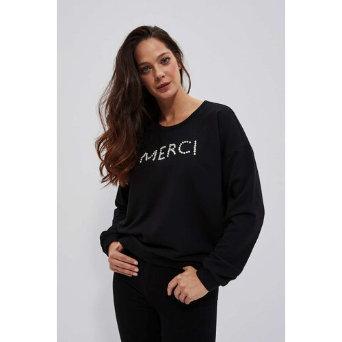 Marisse Women&amp;#039;s Sweatshirt L-Bl-4007 Black Slike