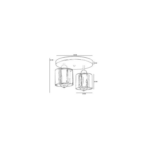 Opviq luster 2599098, Zlatne boje Cene