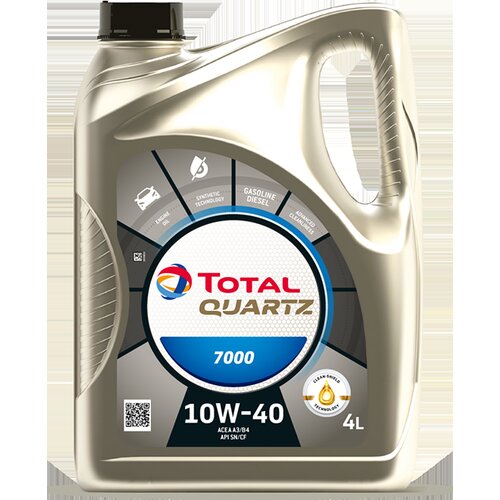 Total Quartz 7000 motorno ulje 10W40 4L Cene