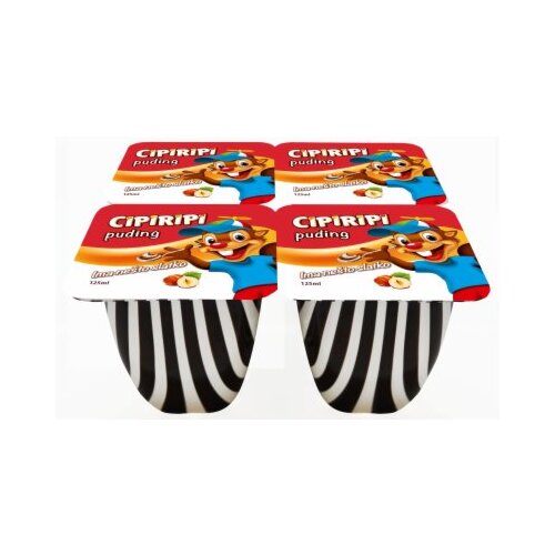 Silbo cipiripi mlečni desert 100g Slike