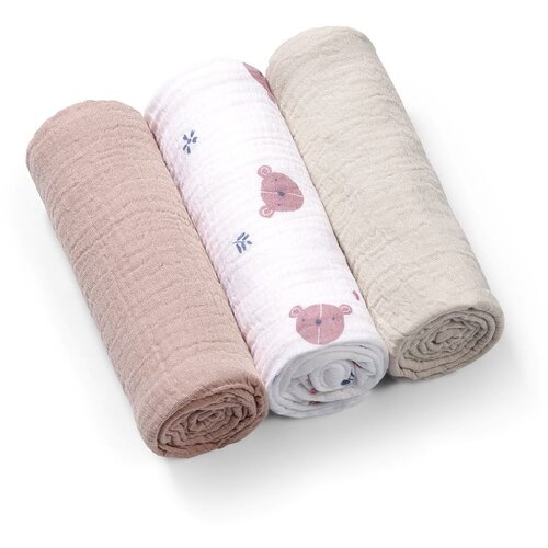BabyOno Tetra pelene Muslin Medo, roza Cijene