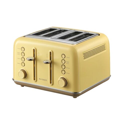 Buydeem 4 Slice Toaster, model DT640E, color Mellow Yellow, EU Slike