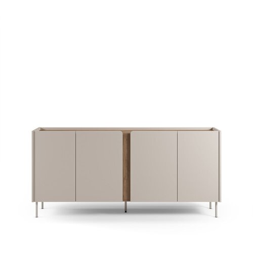 Marckeric Krem/u prirodnoj boji komoda u dekoru hrasta 180x82x40 cm Lucile &amp;ndash; Slike